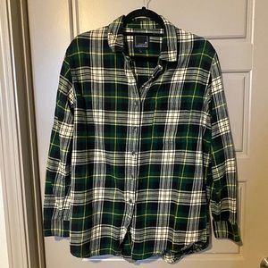 Lily & Lottie Green and Black Flannel